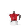 Red 4 Cups Espresso Moka Pot G7872