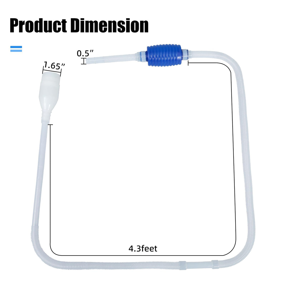 Aquarium Vacuum Siphon T546