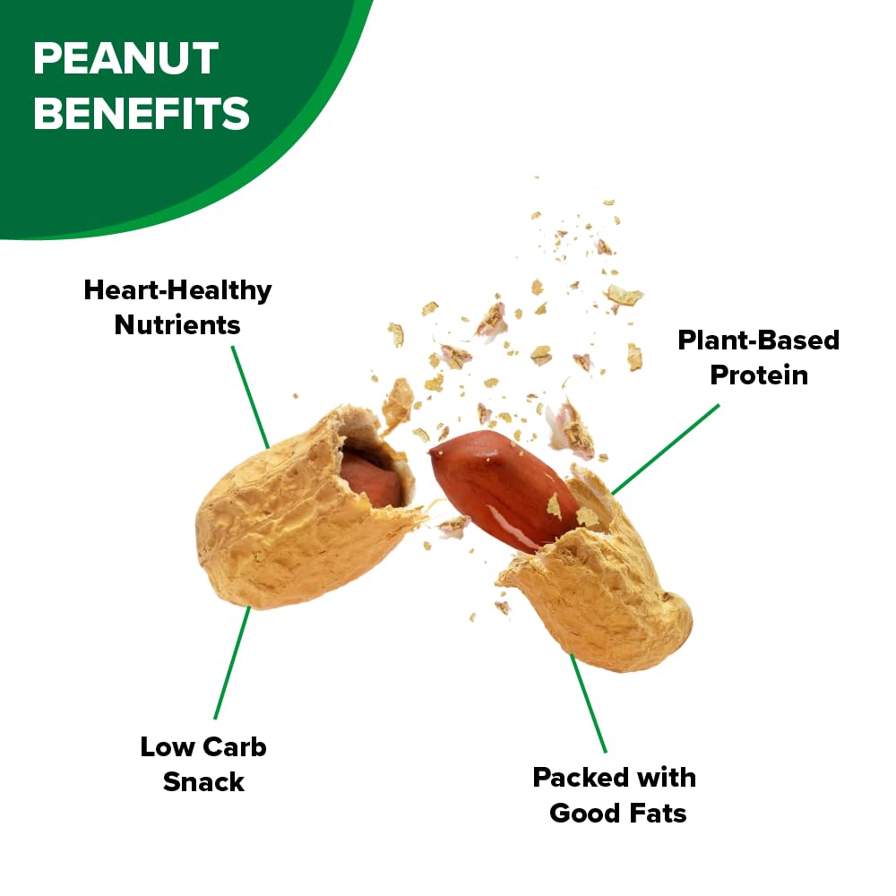 Roasted In-Shell Unsalted Peanuts 5 lb Bag G357765