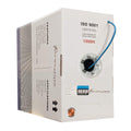Cat6 Plenum 1000ft 23AWG Solid Bare Copper UTP Bulk Ethernet Cable V185910