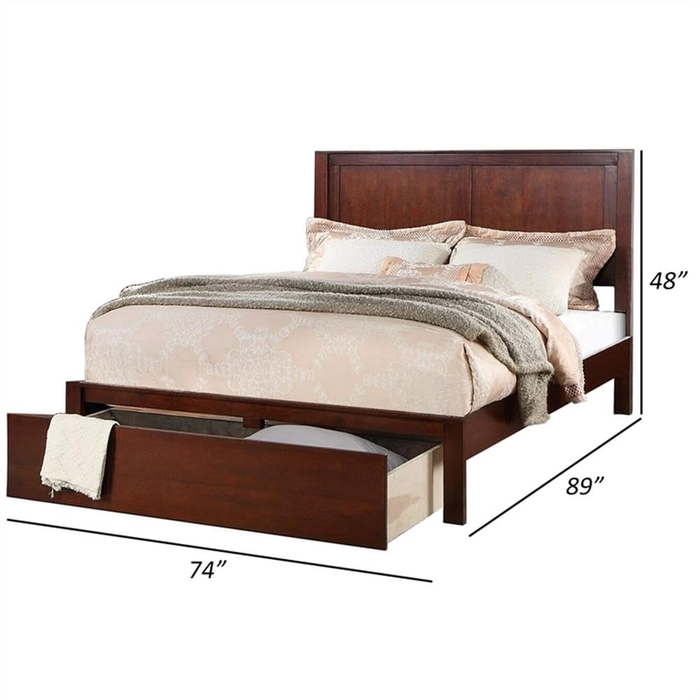 California King Panel Bed with Storage Drawers C478753