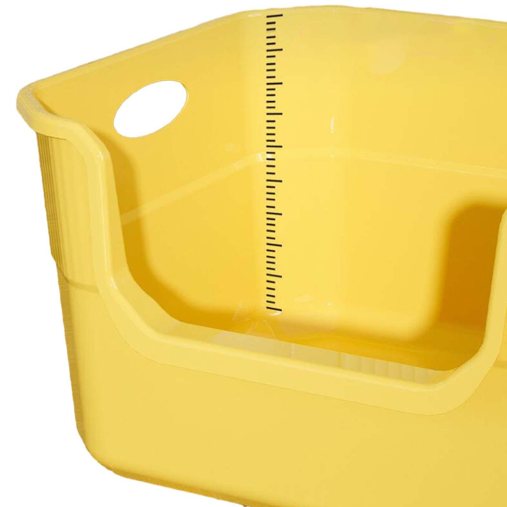 Open Top Cat Litter Tray with Frame PP L2911