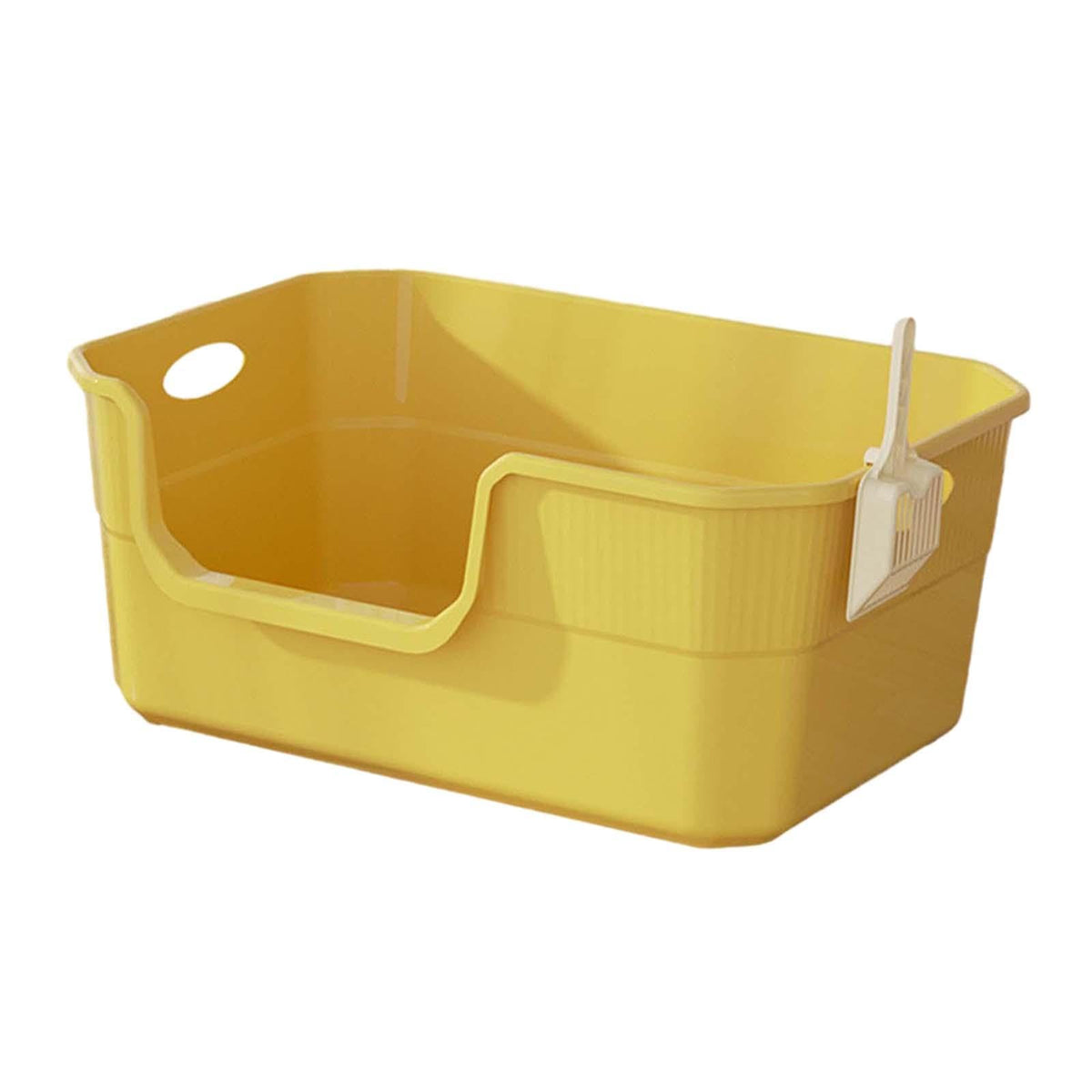 Open Top Cat Litter Tray with Frame PP L2911