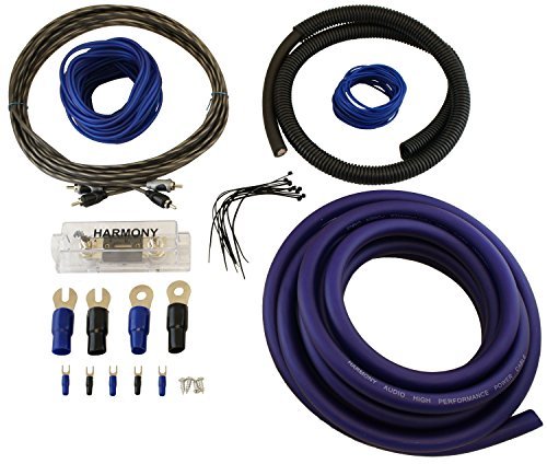 0 Gauge Amp Kit 3000 Watt Amplifier Wiring Kit J192