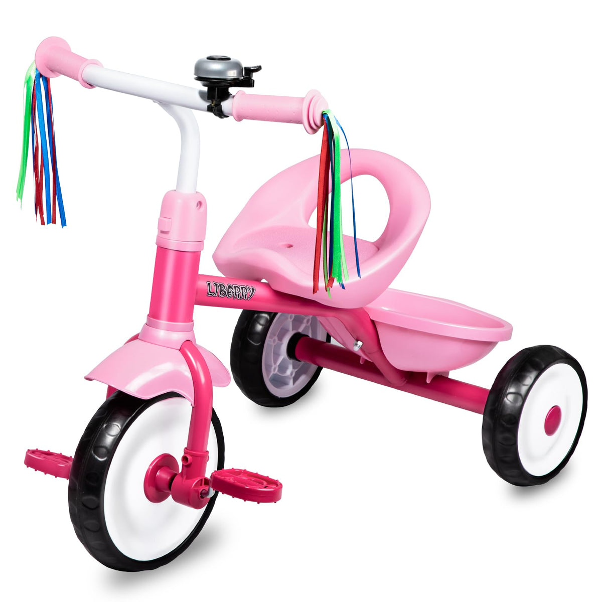 Pink 3 Wheel Toddler Tricycle L618
