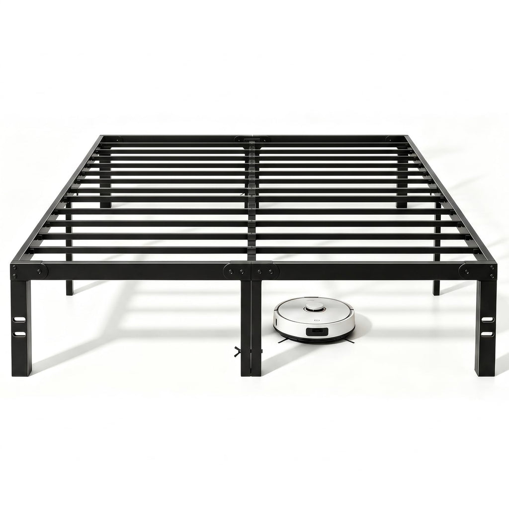 Queen 18 Inch Metal Platform Bed Frame U743327