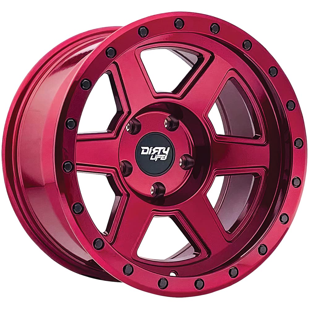 20x9 5x5 -12mm Candy Red Wheel Rim X2041