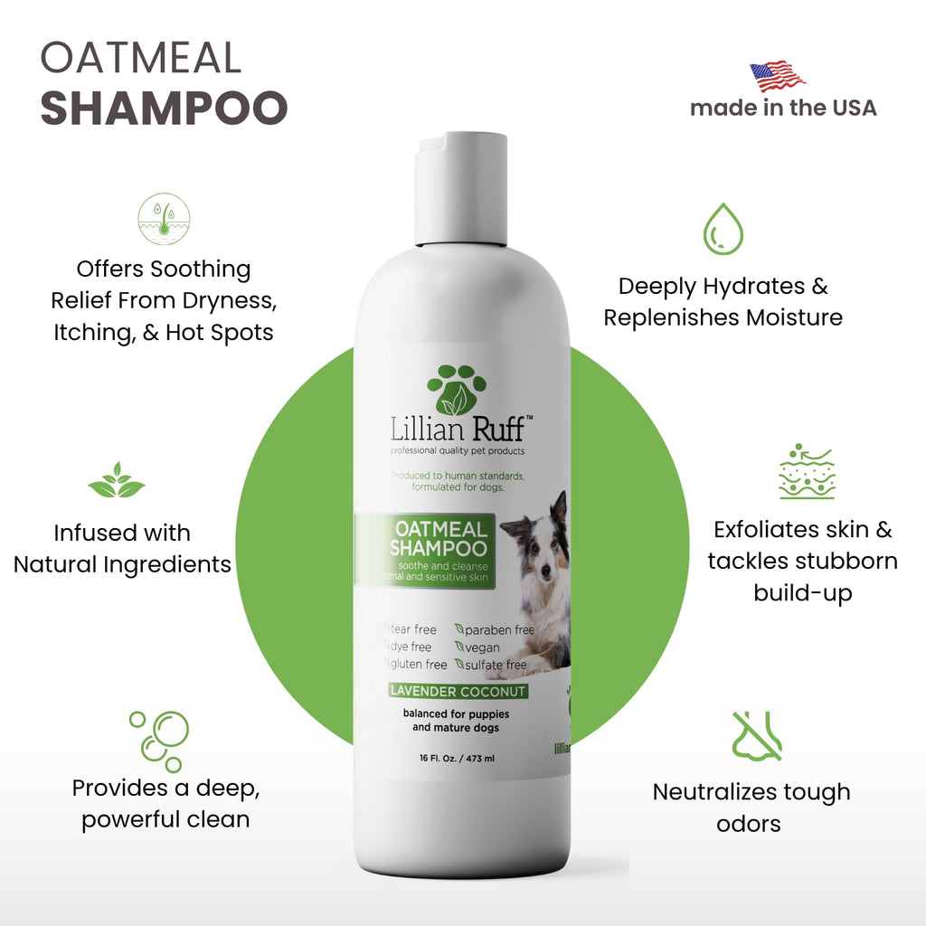 Oatmeal Dog Shampoo 16oz I814649