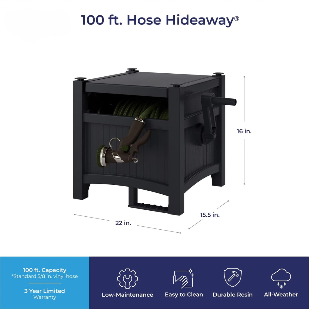 Garden Hose Reel Storage Cabinet C8322