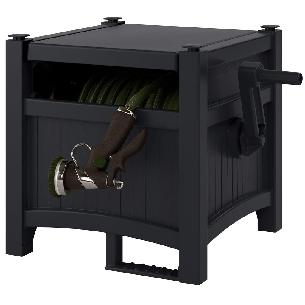 Garden Hose Reel Storage Cabinet C8322