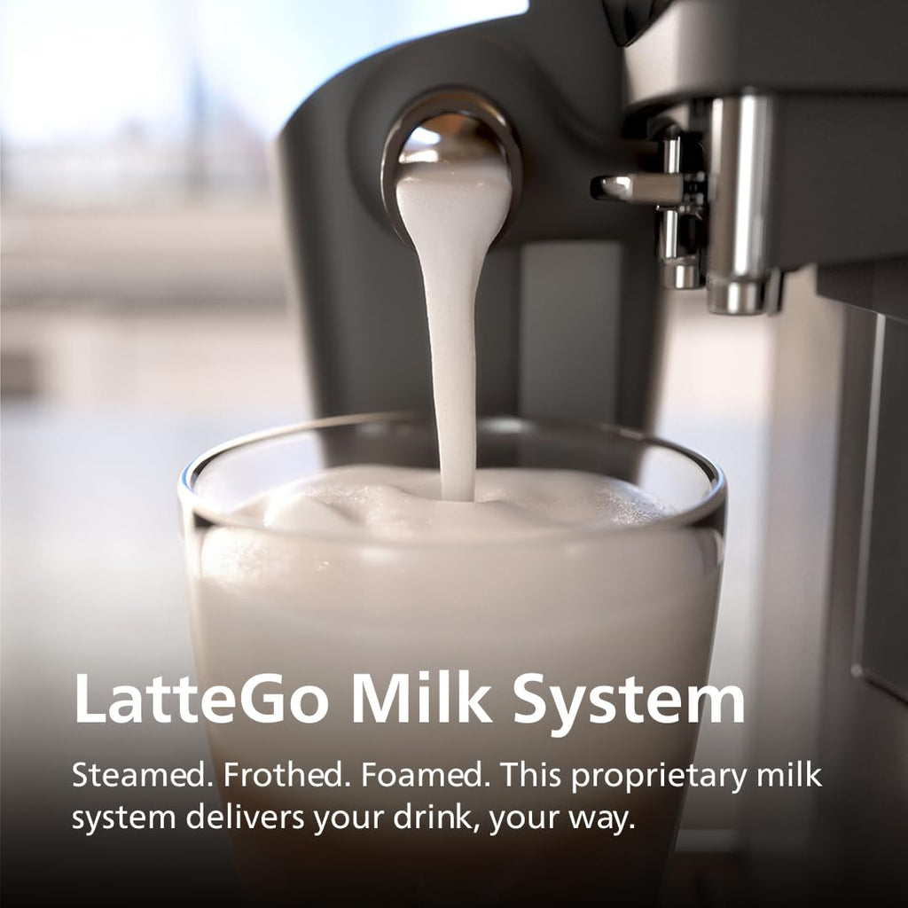 Fully Automatic Espresso Machine with Milk Frother, Black K41443