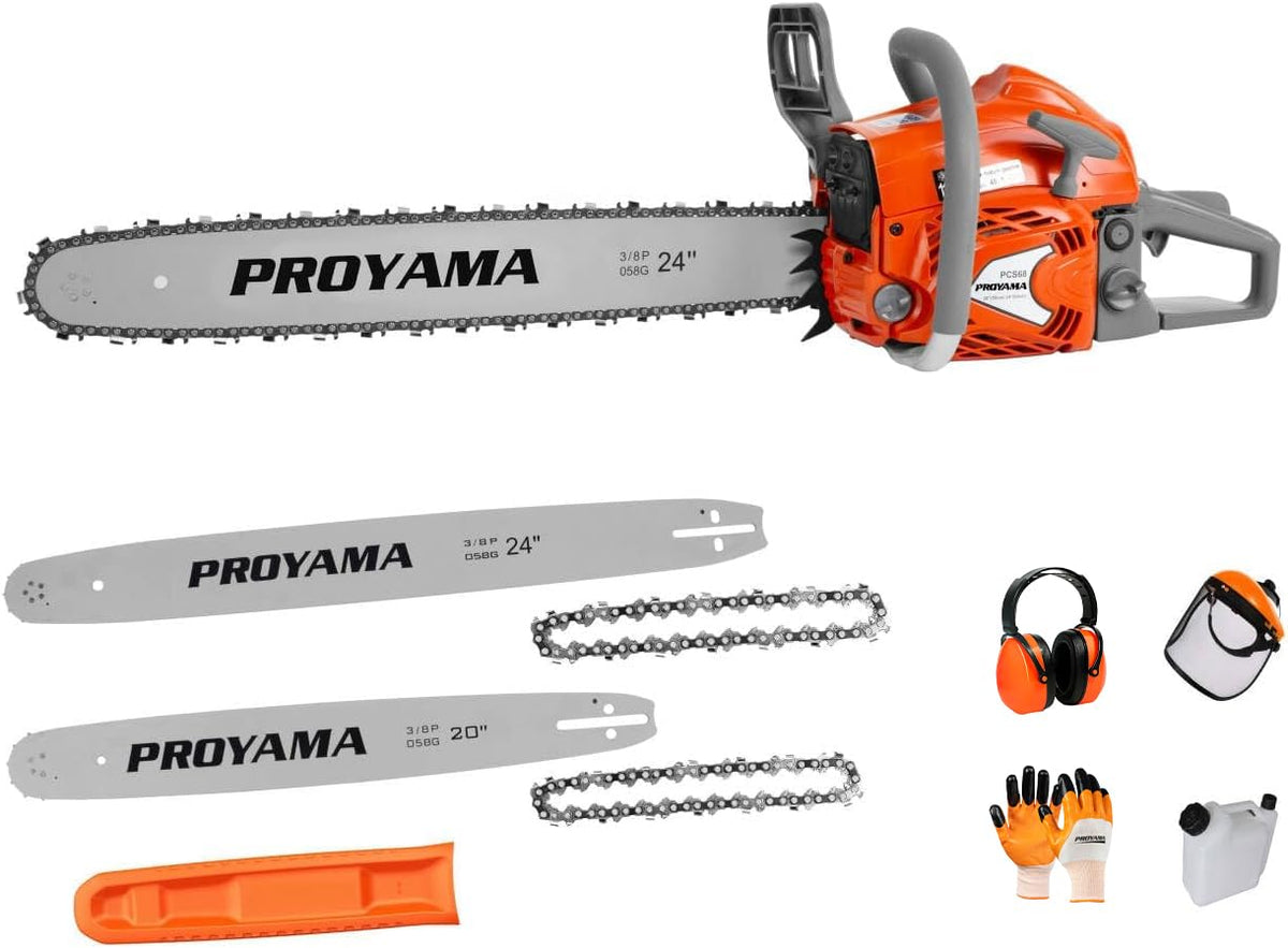 68CC Gas Powered Chainsaw K246222