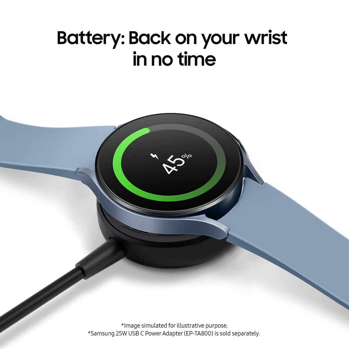 40mm Bluetooth Smartwatch with Fitness and Sleep Tracker, Pink Gold Bezel U1057