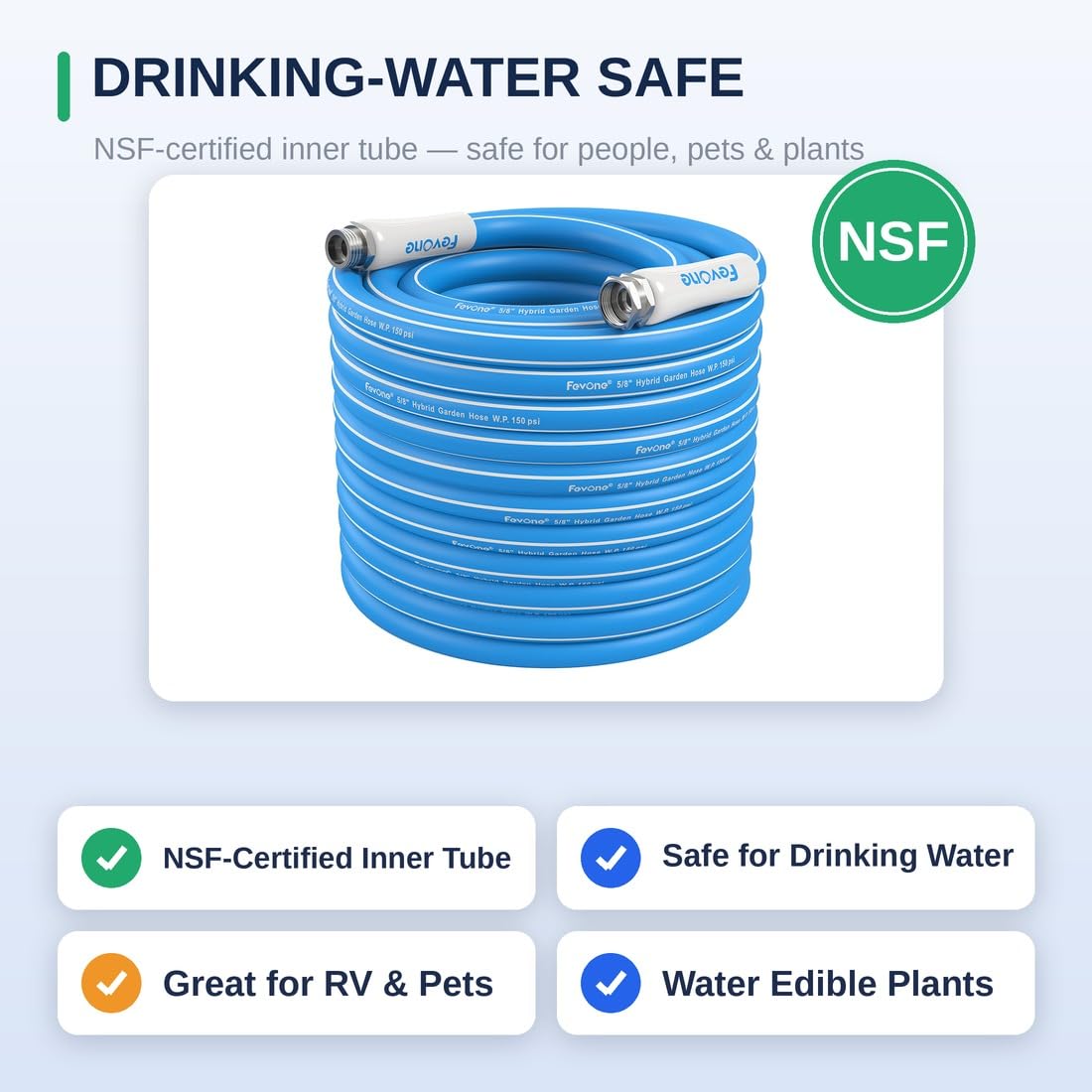 100 ft Heavy Duty Garden Hose P393