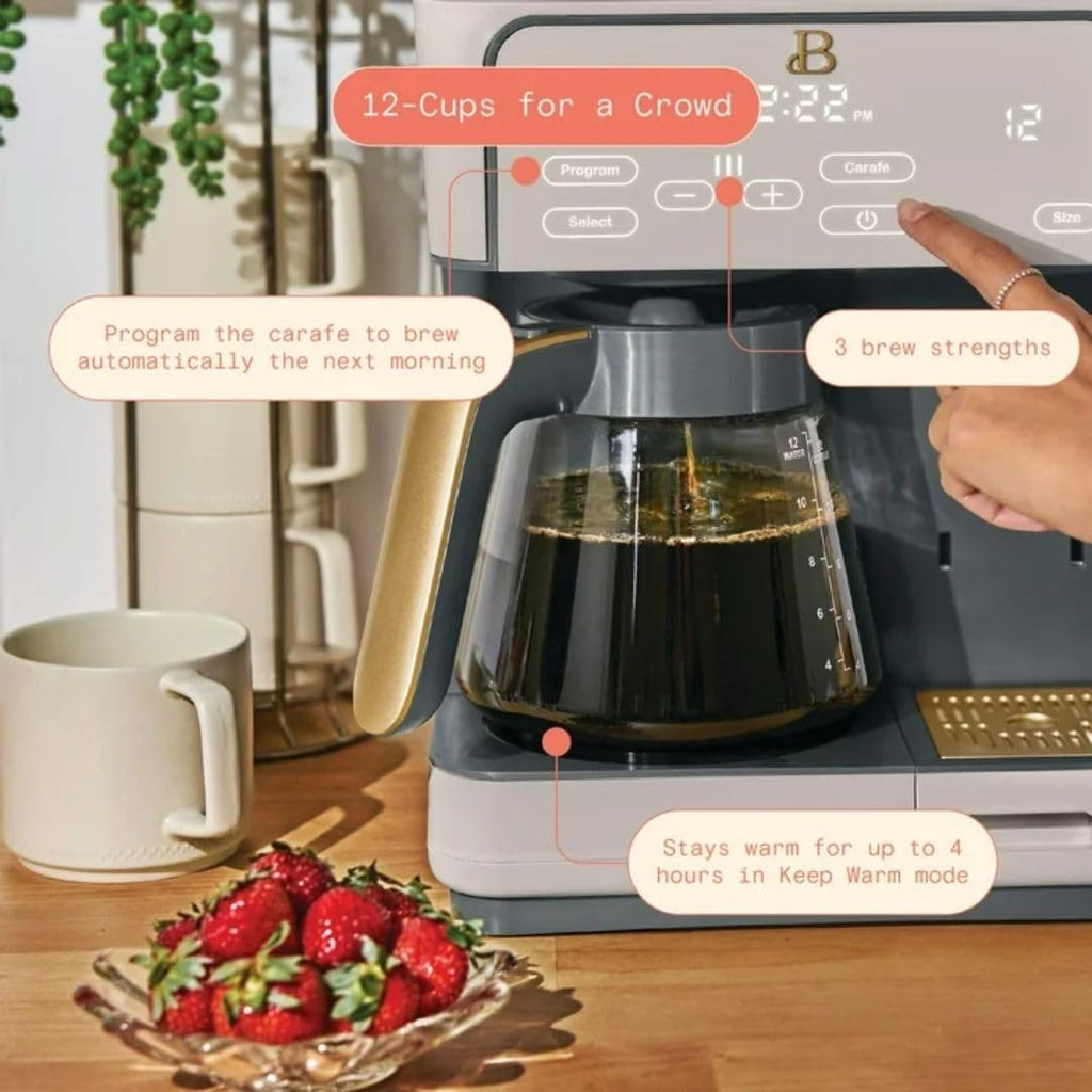 12-Cup Programmable Coffee Maker E120155