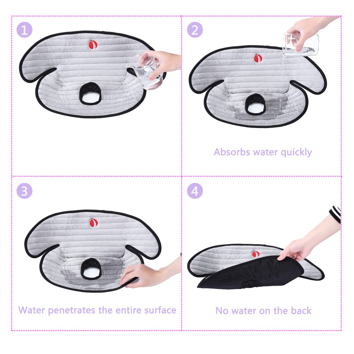 Waterproof Potty Training Car Seat Protector Cover A66674