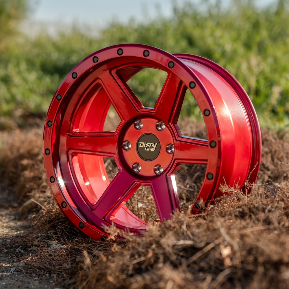 20x9 5x5 -12mm Candy Red Wheel Rim X2041