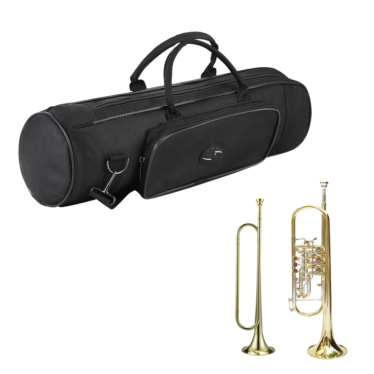 Waterproof Trumpet Carrying Bag with Adjustable Shoulder Strap U31941
