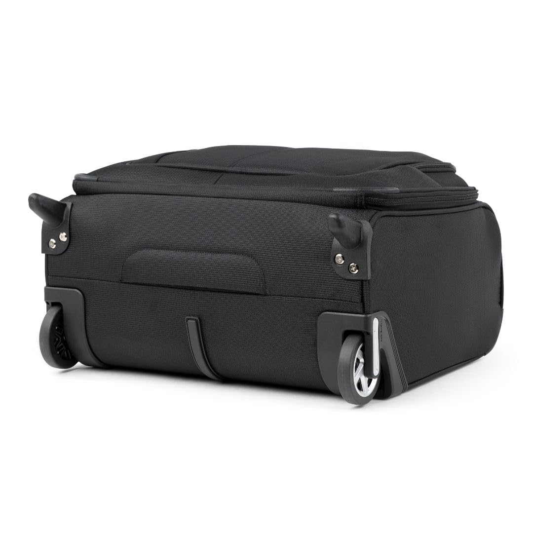 Softside Rolling Underseat Tote, Black, 14-Inch E826
