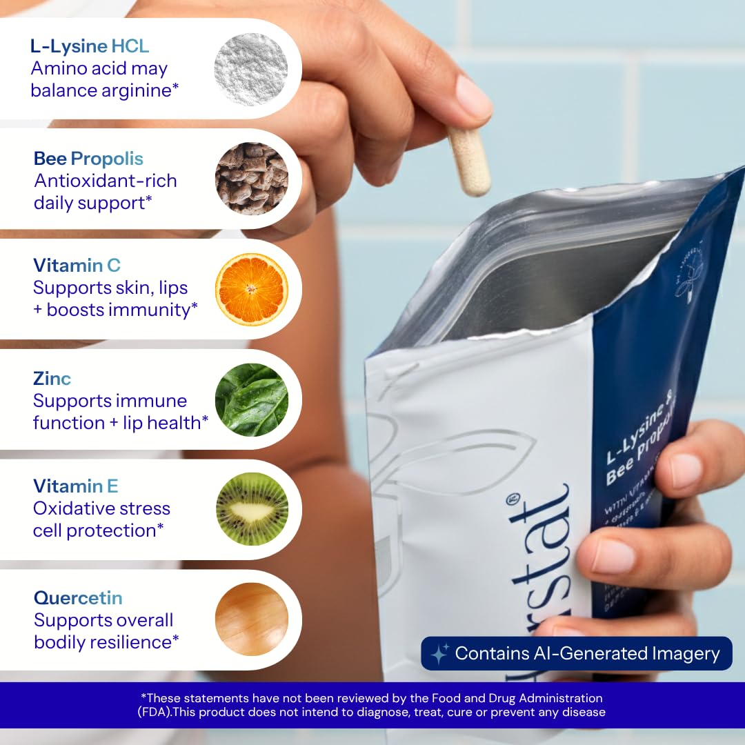 L-Lysine & Propolis with Quercetin, Vitamin C, Vitamin E & Zinc M873