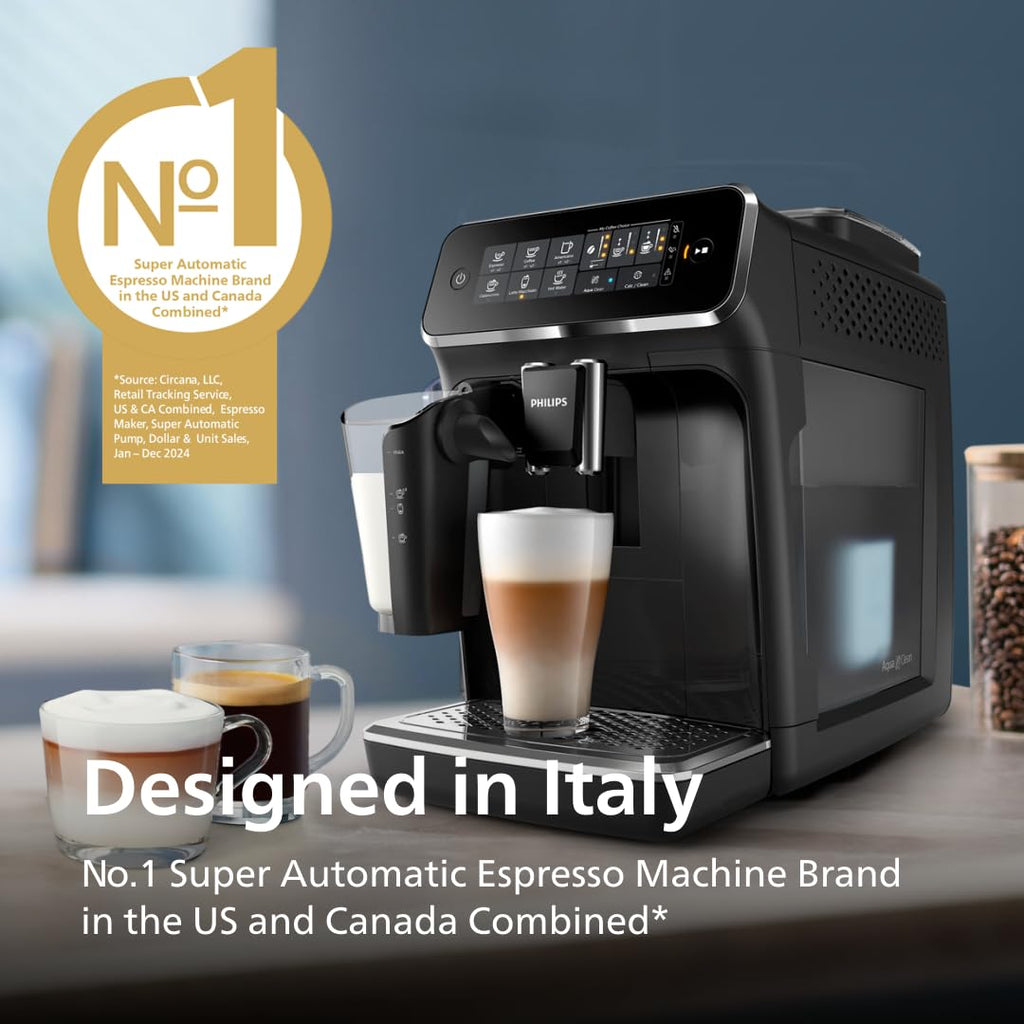 Fully Automatic Espresso Machine with Milk Frother, Black K41443