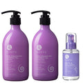 Curly Hair Shampoo and Conditioner Set with Biotin Hair Oil B945574