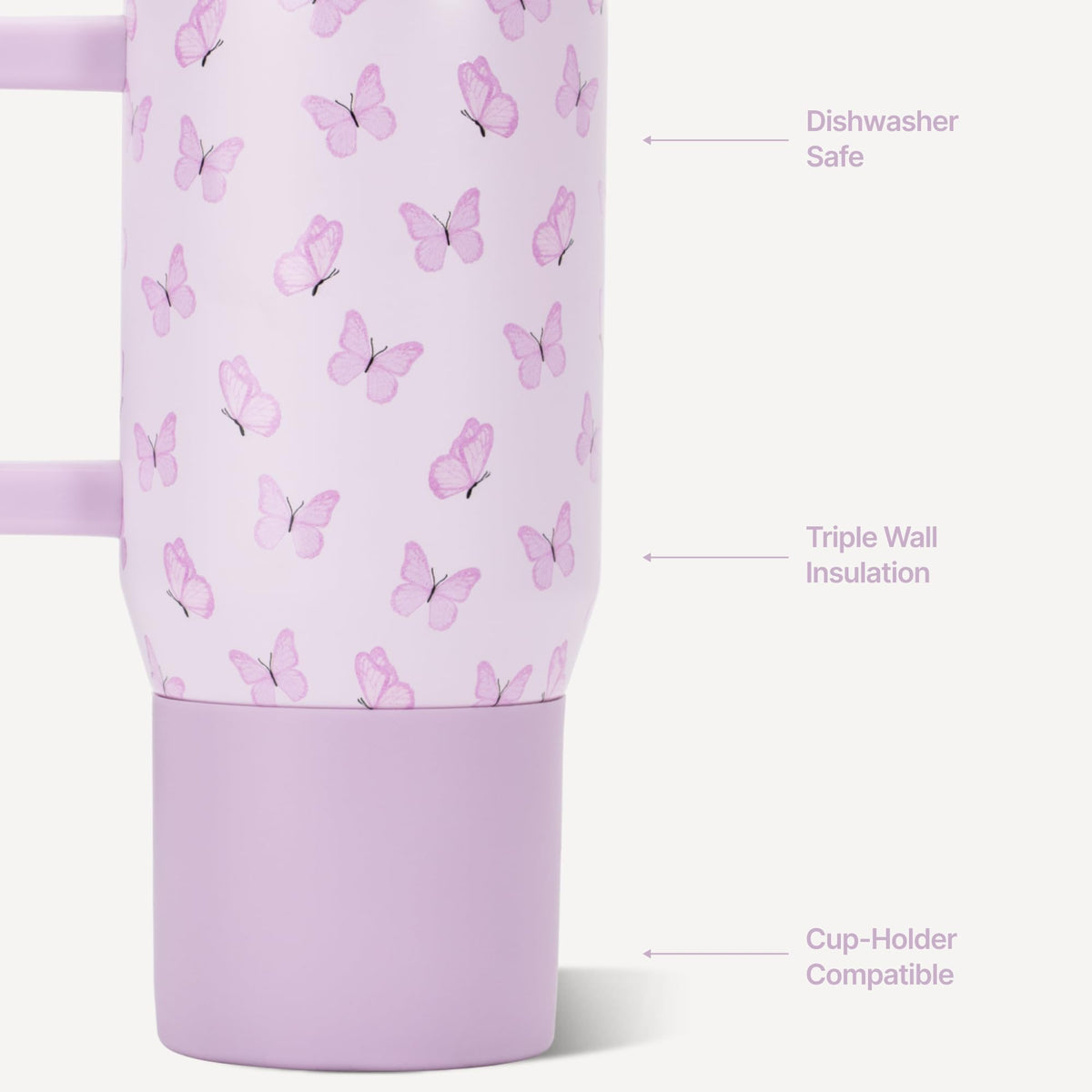20oz Insulated Tumbler with Handle J6461