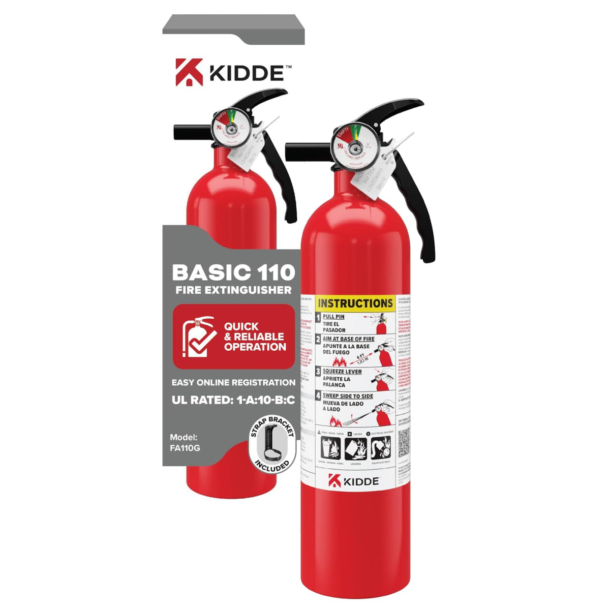 Fire Extinguisher 1-A:10-B:C 1 Pack S559
