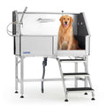 46 Inch Stainless Steel Dog Washing Station with Access Stairs N255