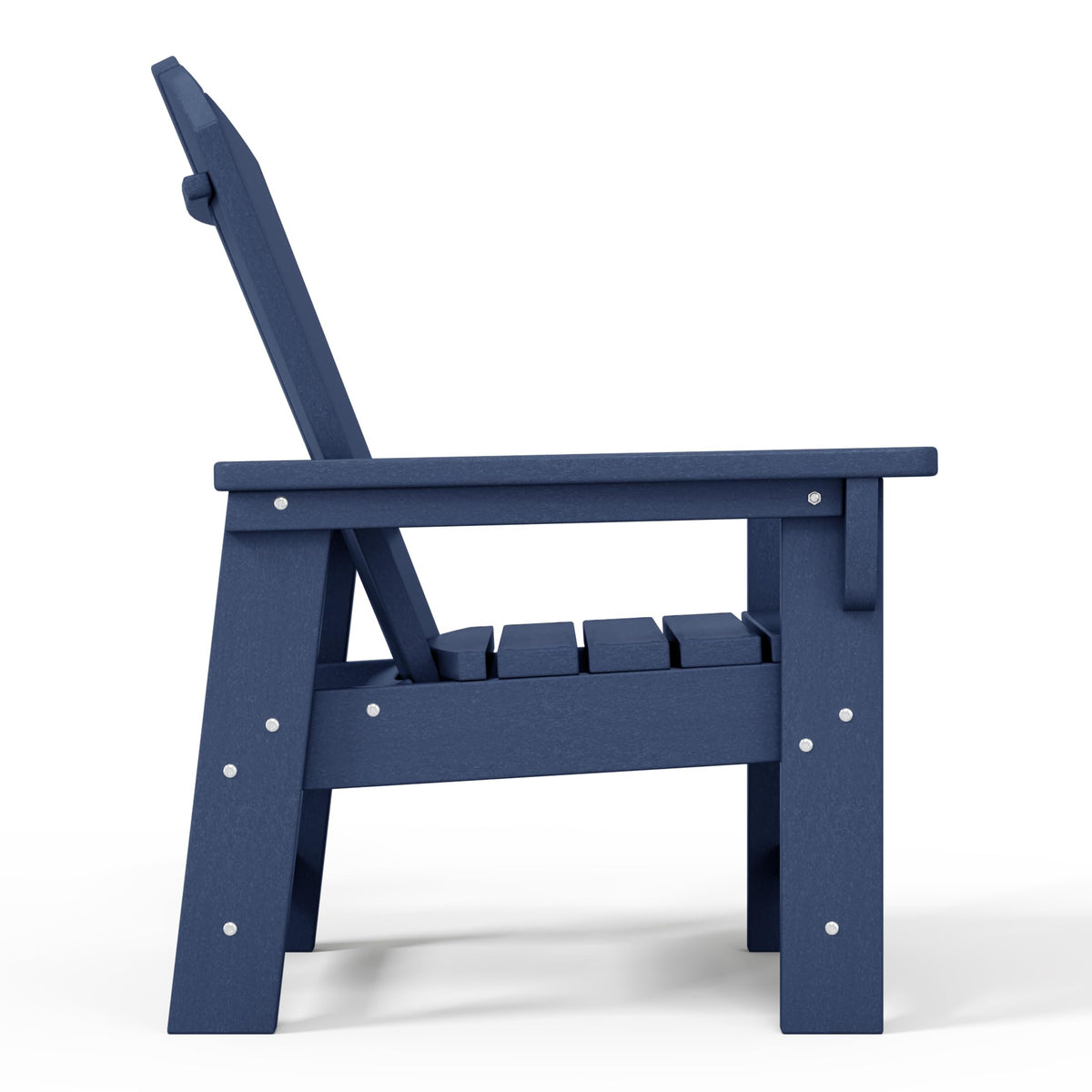 Navy Blue HDPE Adirondack Chair J43454