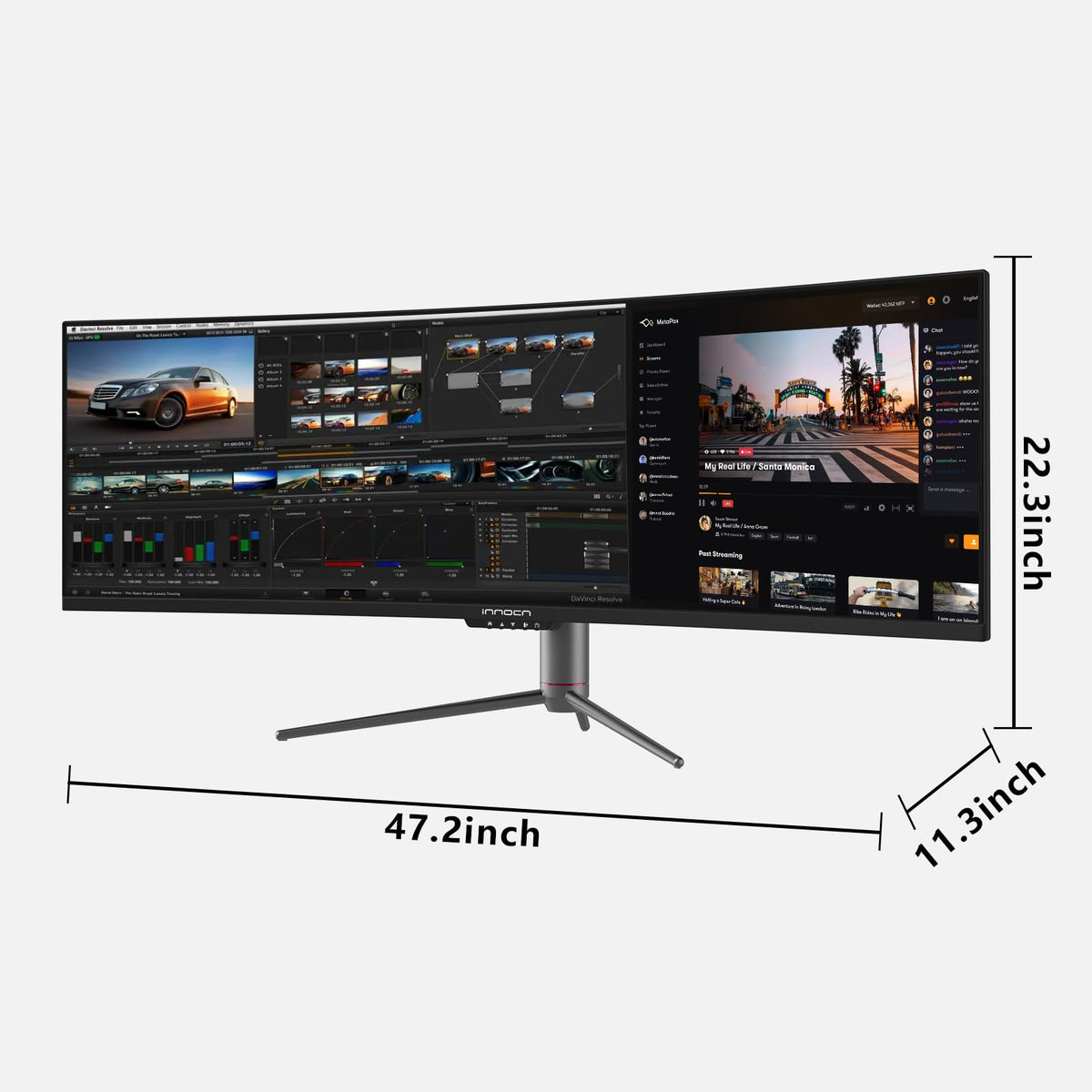 49" Curved Ultrawide 144Hz Monitor E3999