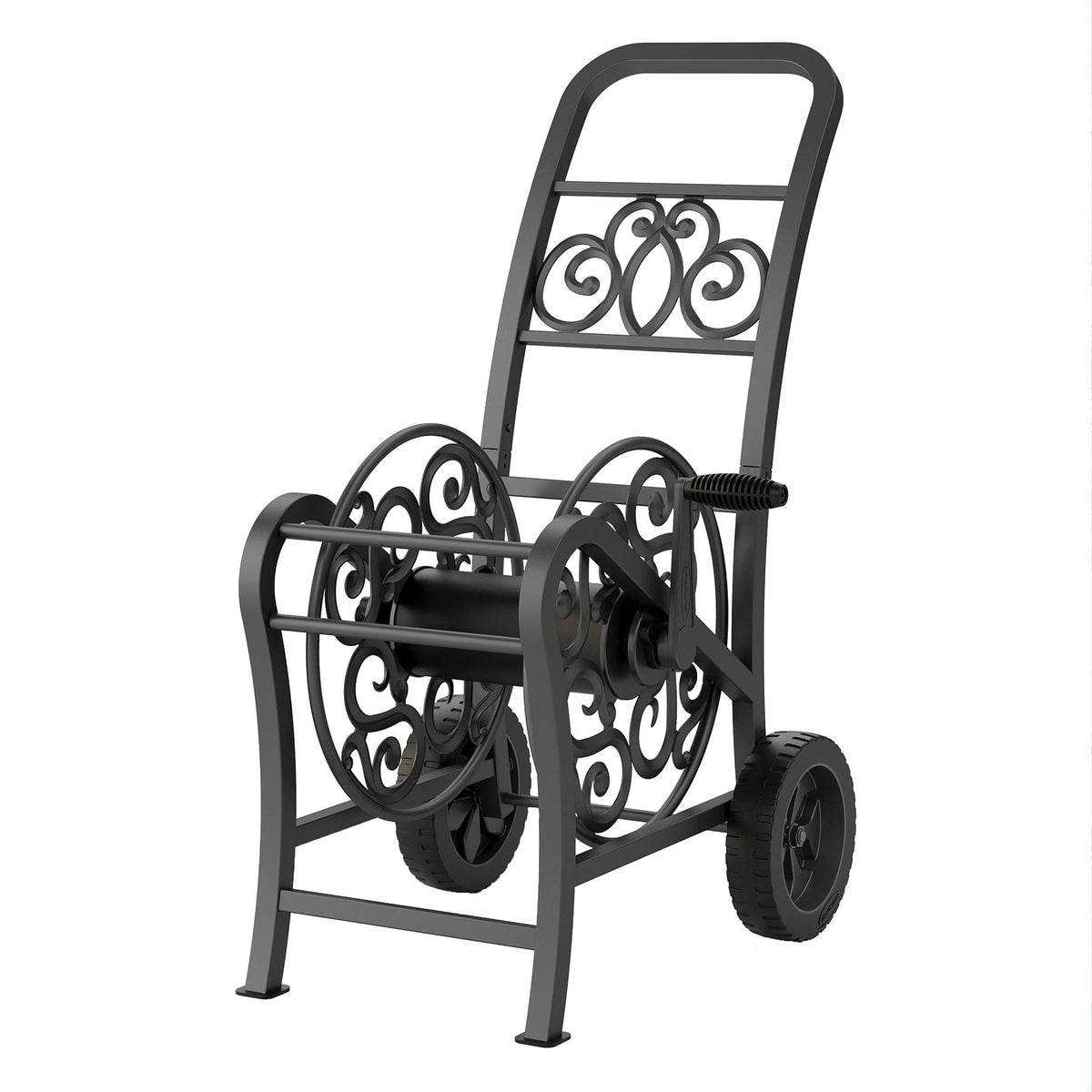 Metal 150' Hose Cart with Flat-Free Wheels A95782