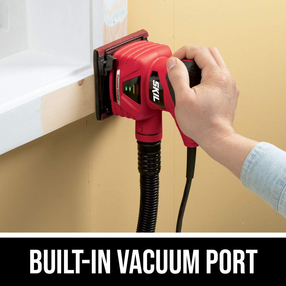 2.0 Amp 1/4 Sheet Palm Sander with Pressure Control E370