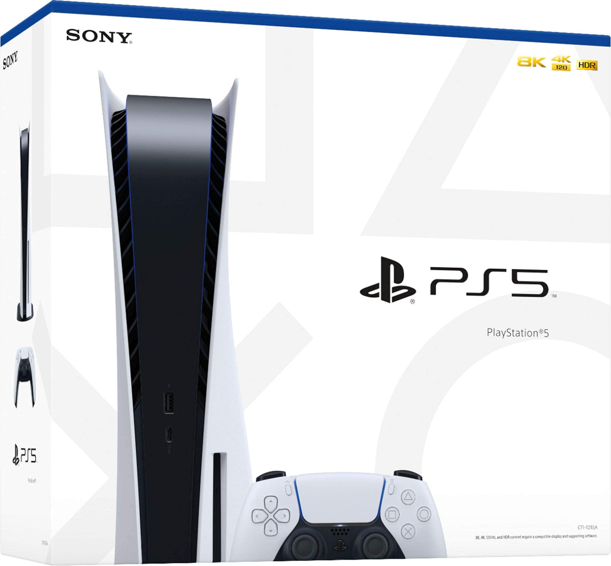 Playstation 5 Disc Version Console with Additional Controller A4244