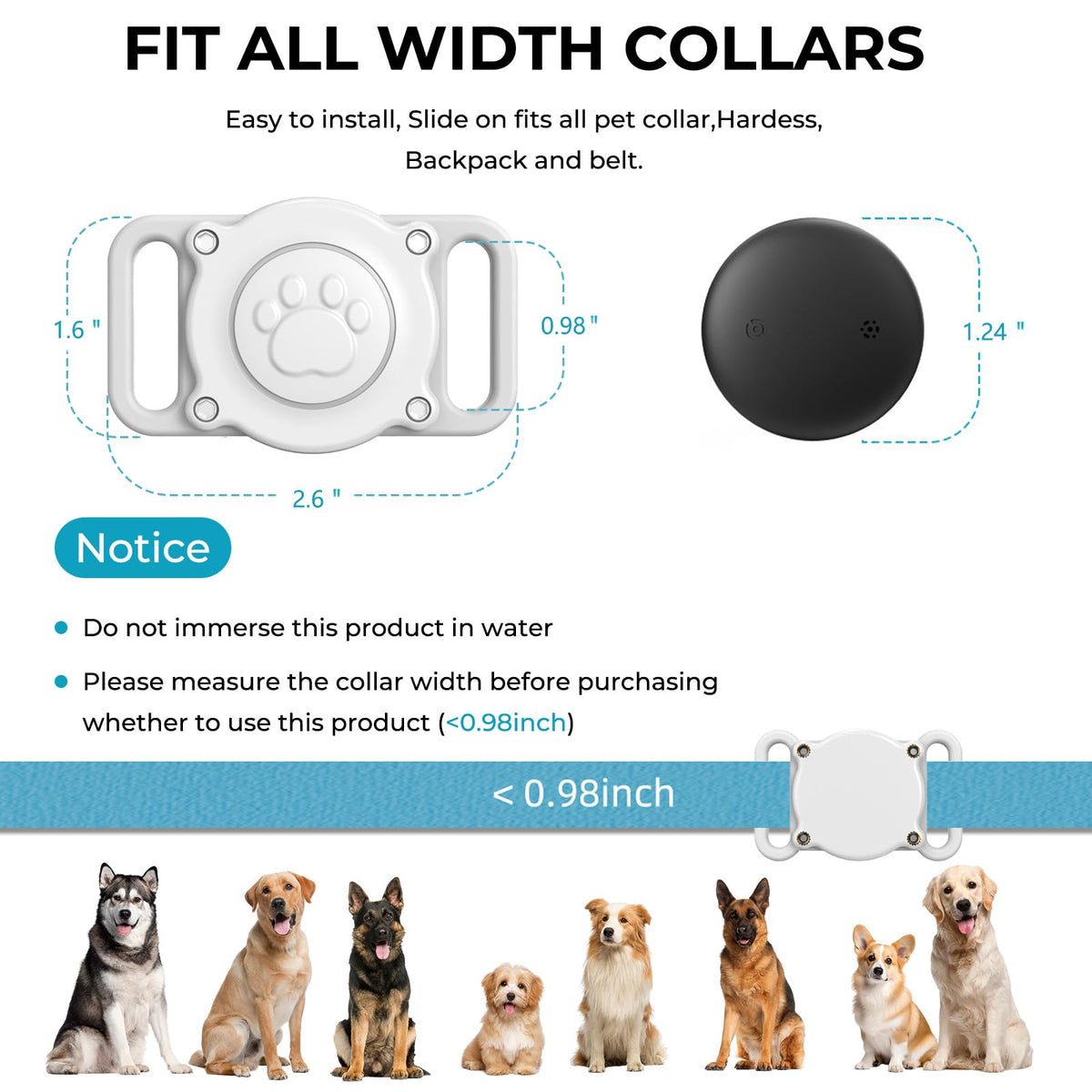 GPS Dog Tracker Collar I36226