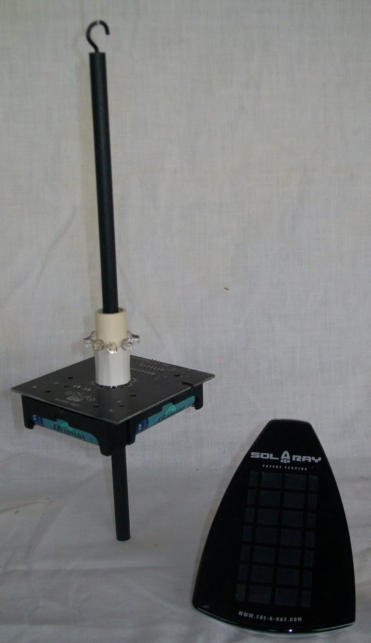 Amish-Made 48" Tall Outdoor Lighthouse with Solar LED Light P118714