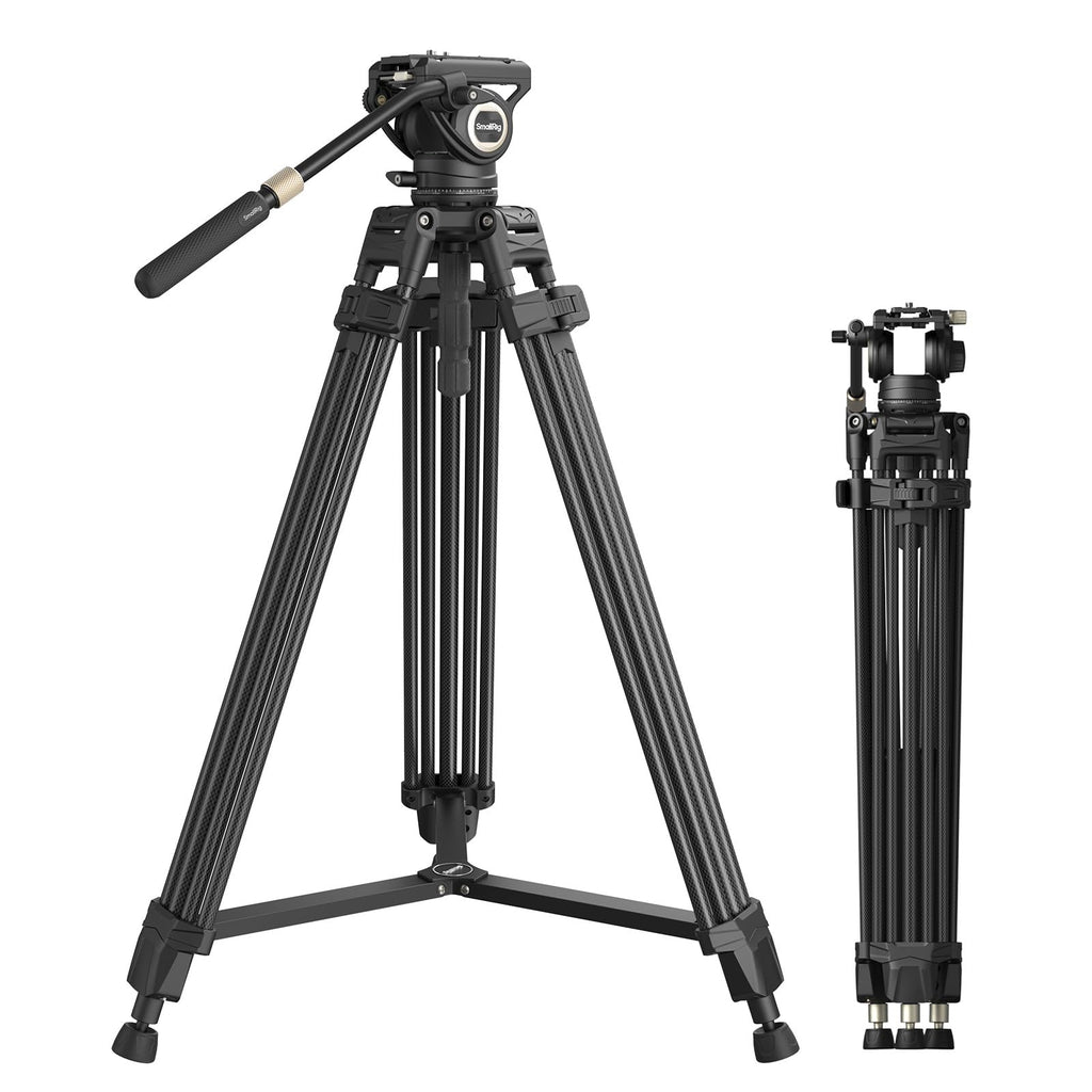 Carbon Fiber Tripod with Fluid Head A90911