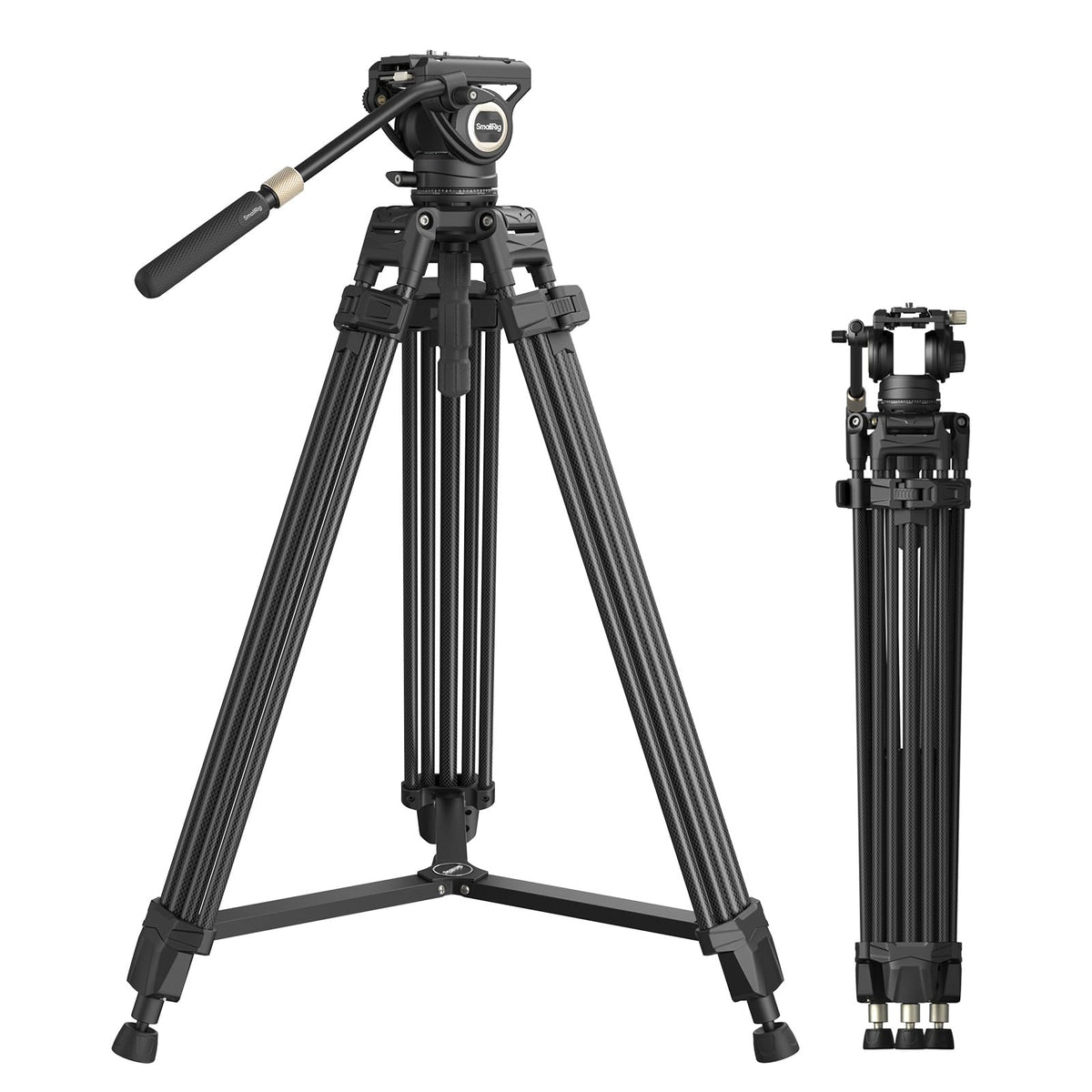 Carbon Fiber Tripod with Fluid Head A90911