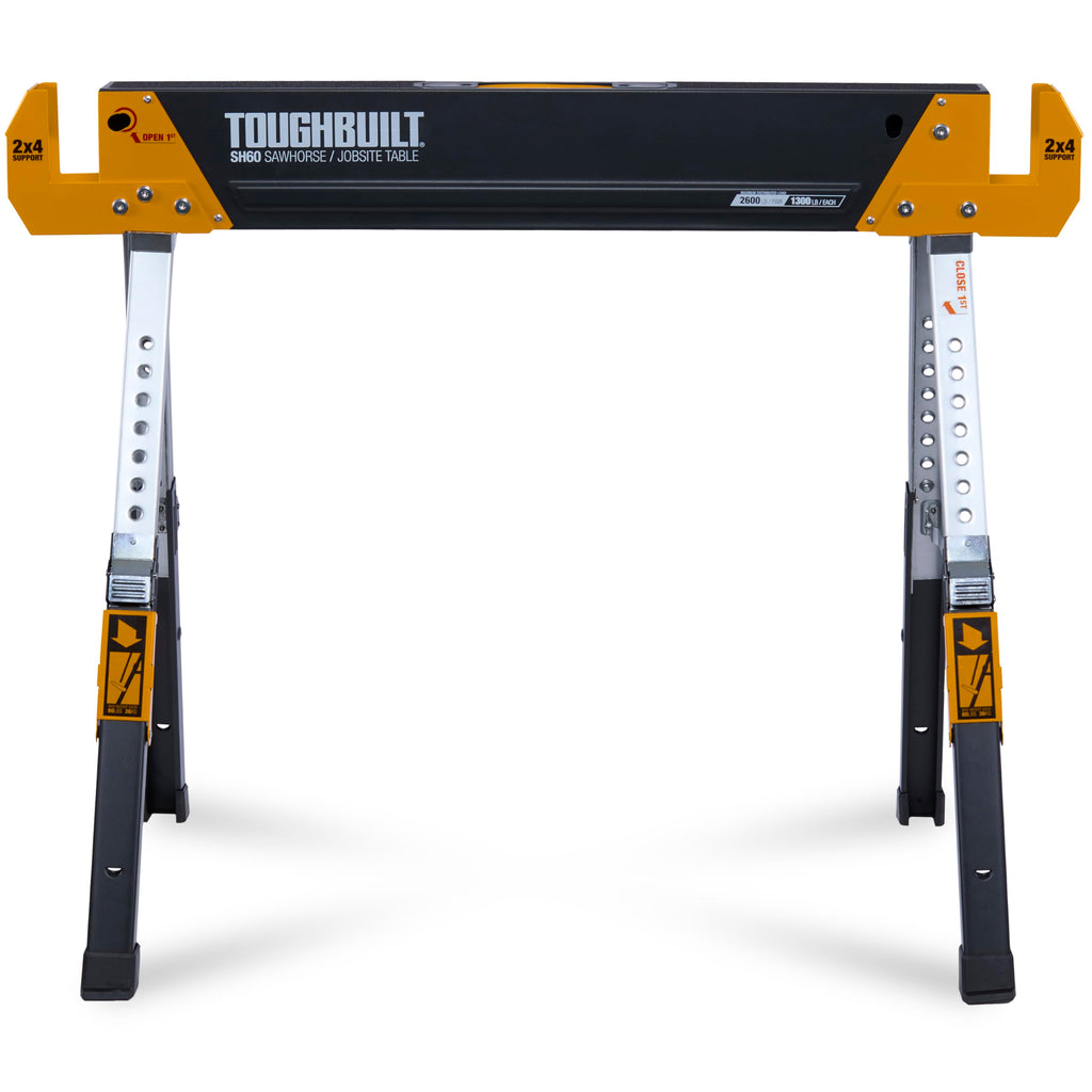 Adjustable Height Sawhorse & Jobsite Table Y477