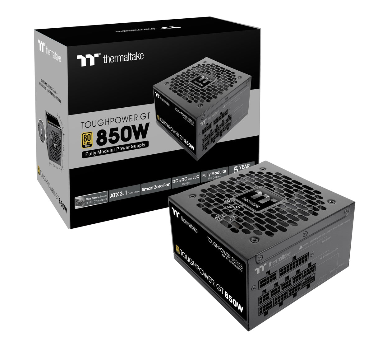 850W ATX 3.1 80 Plus Gold Power Supply Q6313