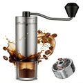 Manual Stainless Steel Conical Burr Coffee Grinder with Hand Crank G69468