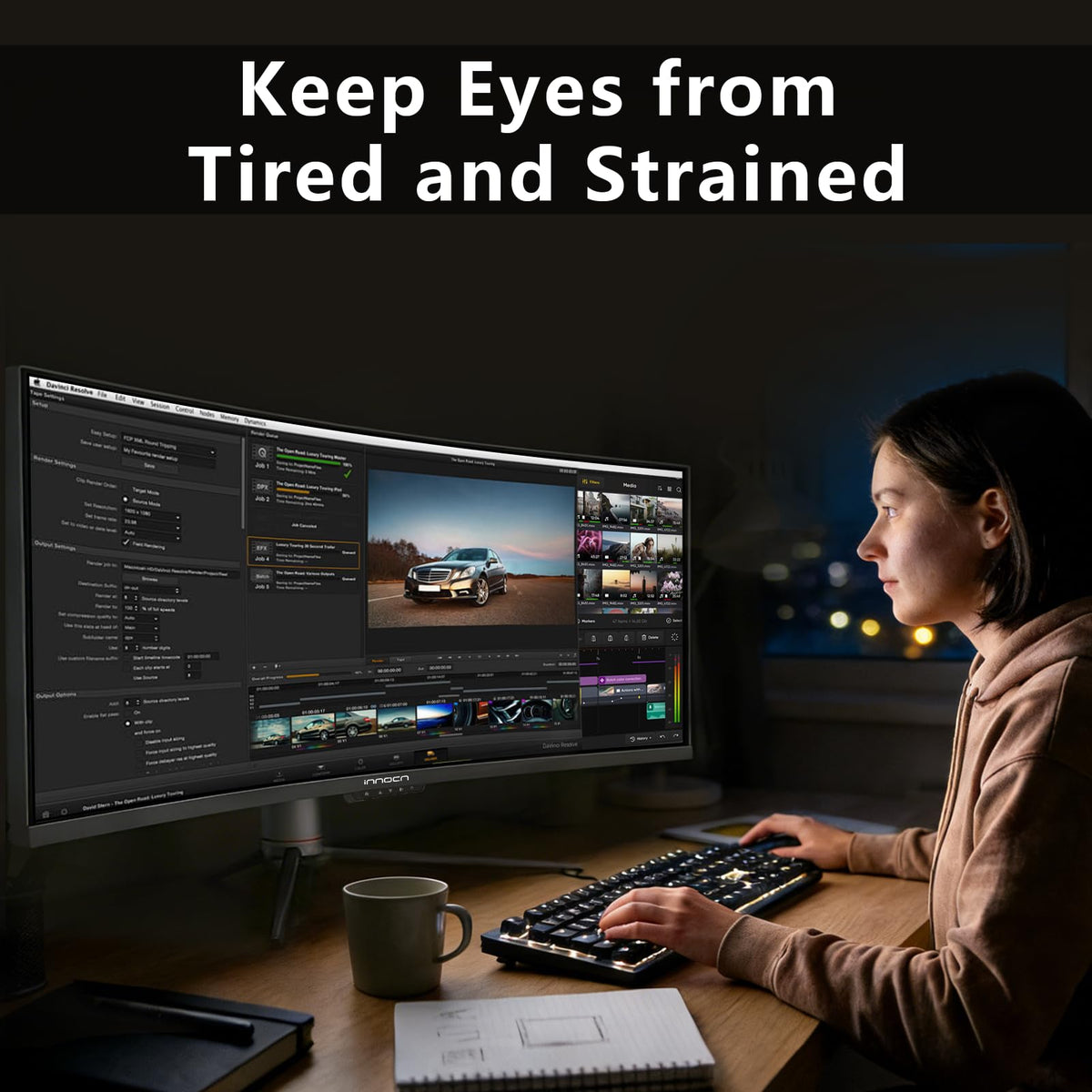 49" Curved Ultrawide 144Hz Monitor E3999