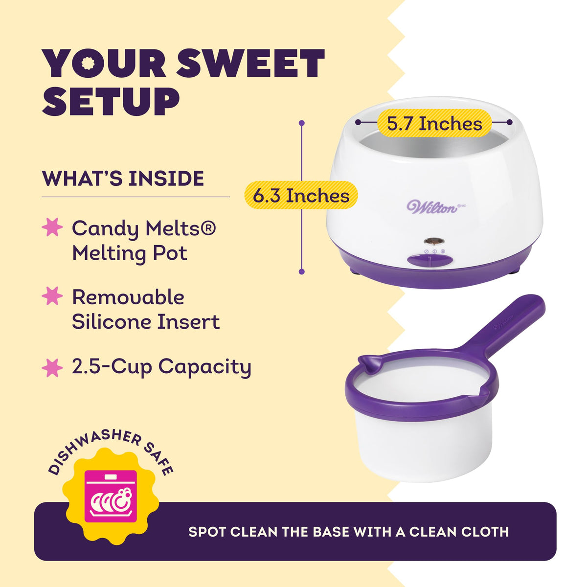 2.5-Cup Candy Melts Melting Pot U842