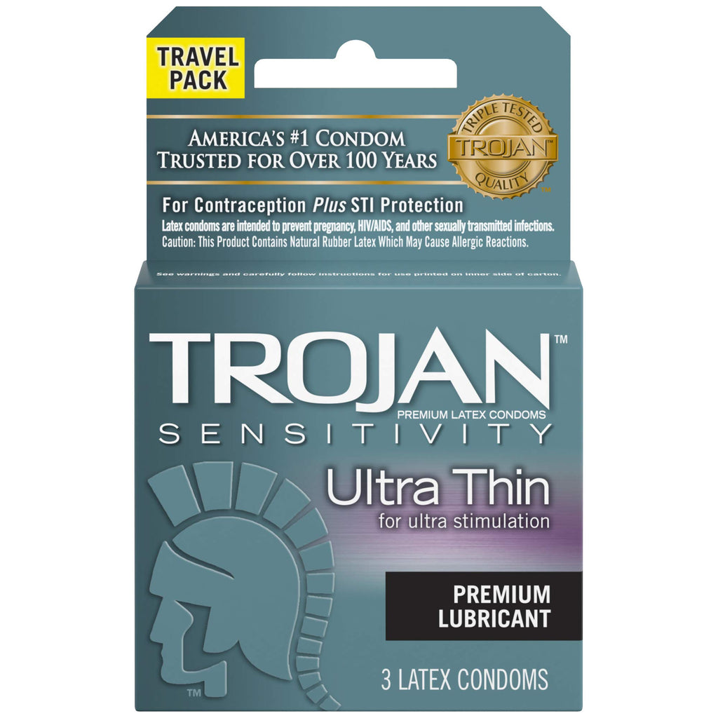 Ultra Thin Lubricated Condoms 3 Count R499