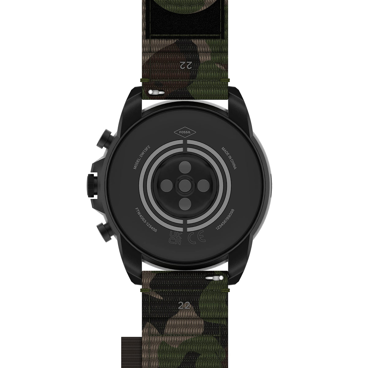 Black Stainless Steel Touchscreen Smart Watch O949