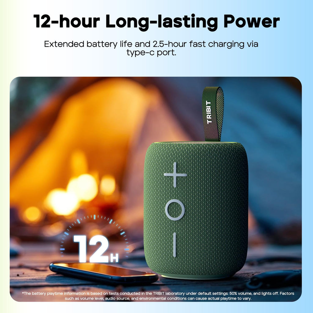 Portable Bluetooth Speaker 12W Black Q5908