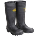 Black PVC Rain Boot X18568