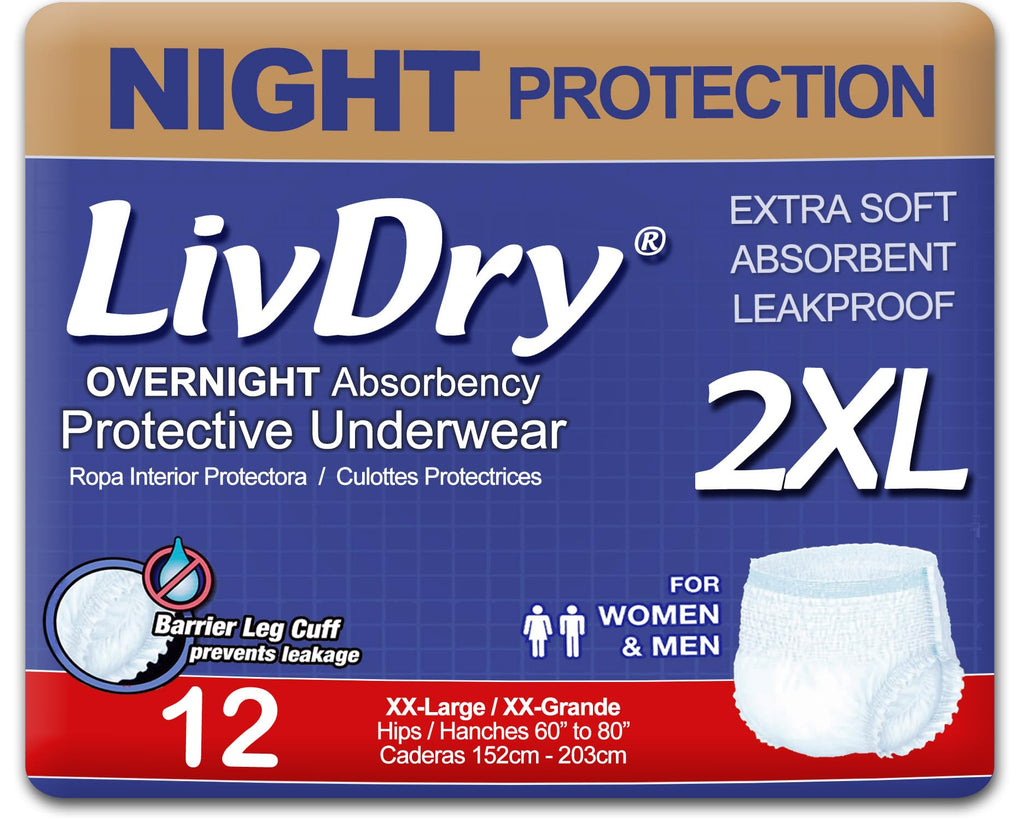 Adult Incontinence Underwear and Wet Wipes Bundle F426