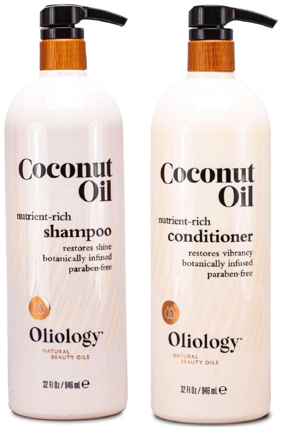 Coconut Oil Shampoo & Conditioner Combo Pack 32oz K88714