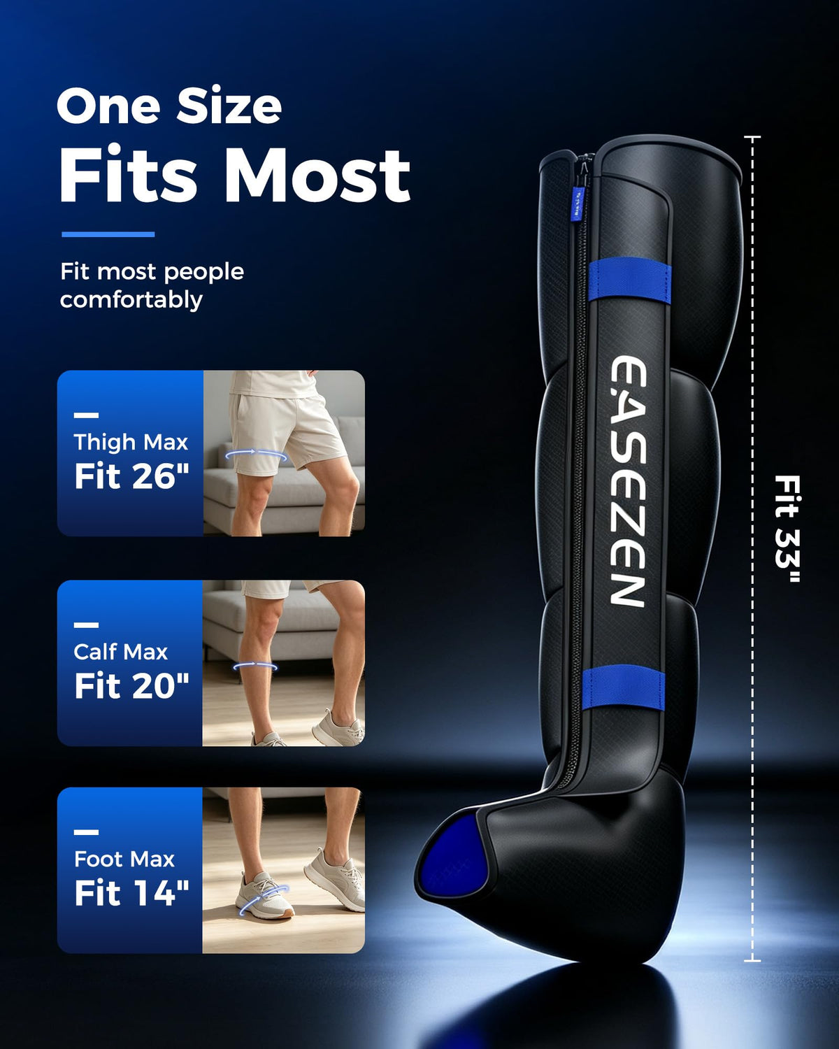 Cordless Leg Compression Massager X276394